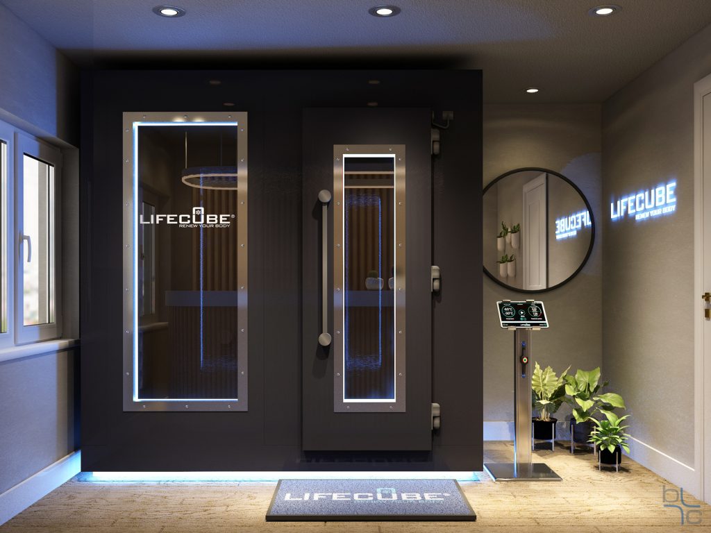 Electric cryotherapy chamber - LifeCube UK