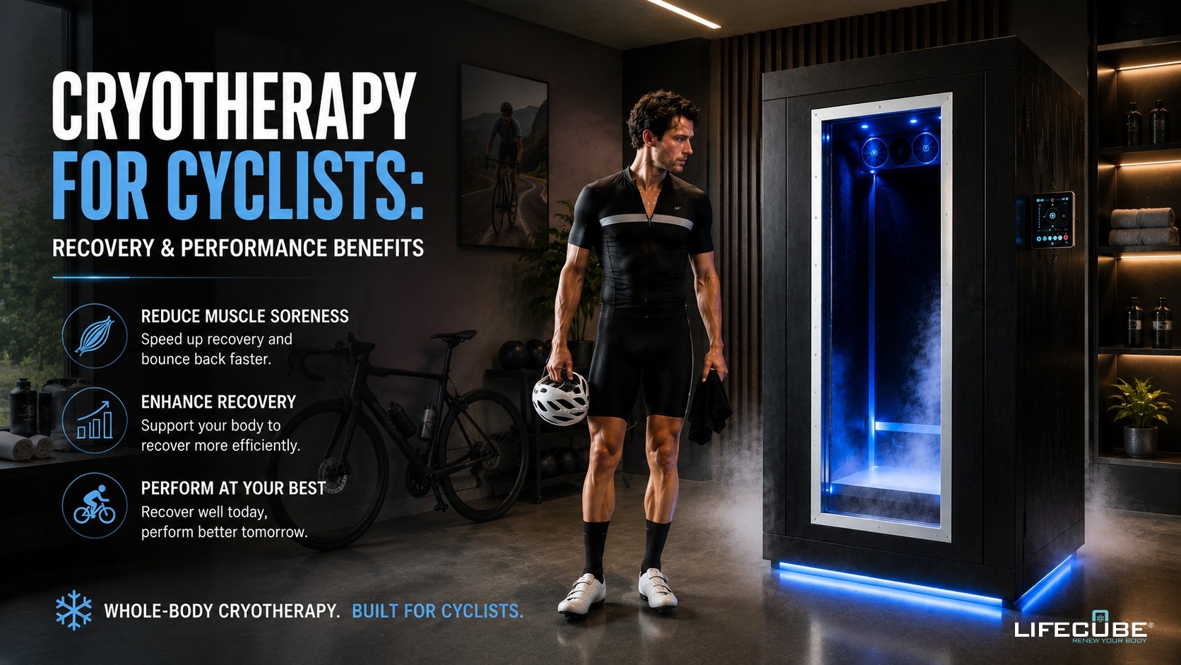 Cryotherapy for Cyclists: Recovery & Performance Benefits